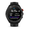 Умные часы Garmin Approach S70 47mm, Black/Red Ceramic Bezel, Black Silicone Band