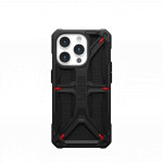 Защитный чехол Uag Monarch Kevlar для iPhone 15 Pro - Кевлар черный (Kevlar Black)
