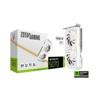 Игровая видеокарта NVIDIA ZOTAC GAMING GeForce RTX 5070 Twin Edge OC White Edition