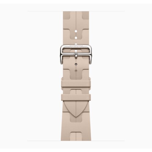 Apple Watch Hermes Series 11 42mm, спортивный ремешок Kilim песочный