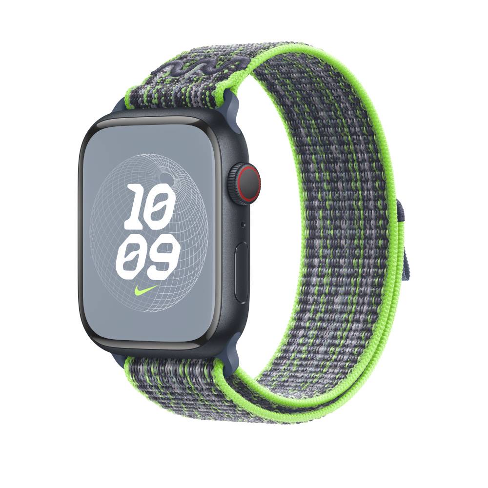 Watch 45mm Nike Sport Loop Bright Green Blue