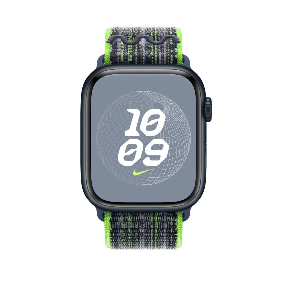 Watch 45mm Nike Sport Loop Bright Green Blue