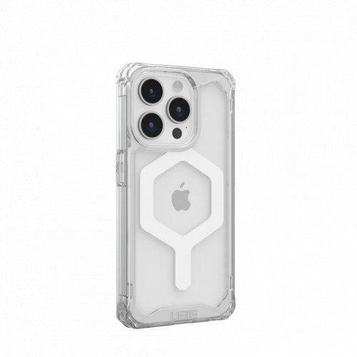 Защитный чехол Uag Plyo для iPhone 15 Pro Max с MagSafe - Лед/белый (Ice/White)