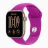 Apple Watch Series 12 42mm, Light Gold Aluminum Case with Sport Band - Magenta