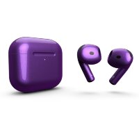 AirPods 4 anc (2024) с шумоподавлением - фиолетовый глянцевый металлик