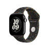 Спортивный ремешок для Apple Watch 42mm Nike Sport Band (S/M) - Черный (Midnight Black)