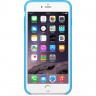 Силиконовый чехол для iPhone 6 Plus голубой