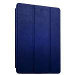 Чехол-книжка кожаная Smart Case для iPad Pro, темно-синяя