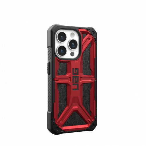 Защитный чехол Uag Monarch для iPhone 15 Pro - Багровый (Crimson)