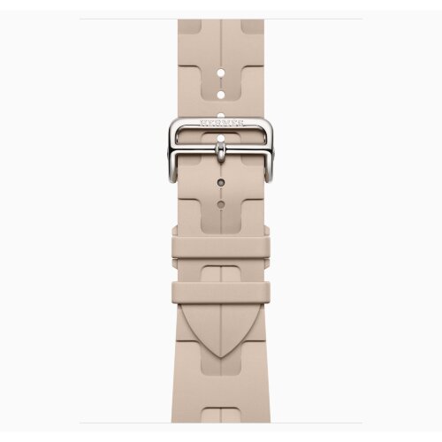 Apple Watch Hermes Series 11 46mm, спортивный ремешок Kilim песочный