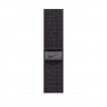 Спортивный браслет для Apple Watch 45mm Nike Sport Loop - Черный/Синий (Black/Blue)