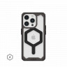 Защитный чехол Uag Plyo для iPhone 15 Pro Max с MagSafe - Черный/черный (Black/Black)