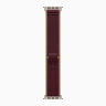 Apple Watch Ultra 4 49mm Titanium Case with Burgundy Trail Loop (S/M)