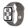 Apple Watch SE (2023) 40mm, Silver Aluminum Case with Sport Band - Clay (Коричневый)