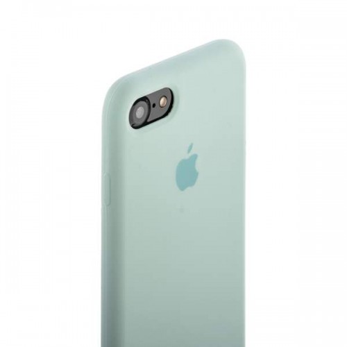 Чехол-накладка Silicone для iPhone 8 и 7 - Лазурный