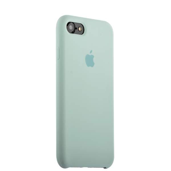 Чехол-накладка Silicone для iPhone 8 и 7 - Лазурный