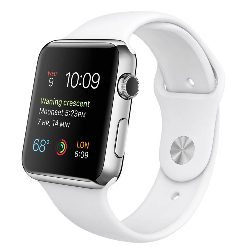 Apple Watch 42mm with Sport Band White MJ3V2 42 mj3v2