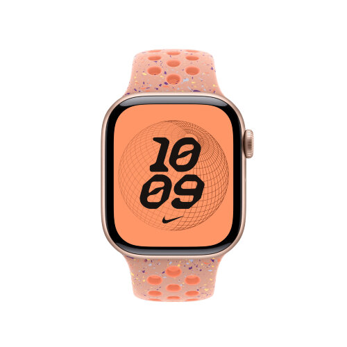 Спортивный ремешок для Apple Watch 42mm Nike Sport Band (M/L) - Розовый (Alpenglow Pink)