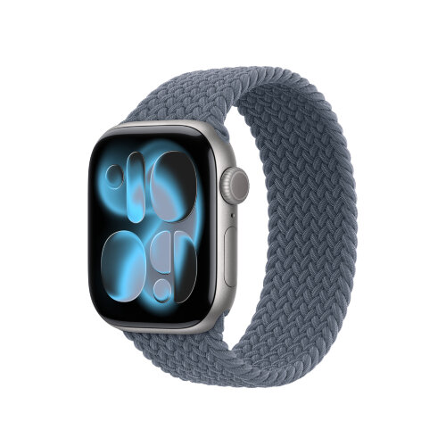 Монобраслет для Apple Watch 42mm Braided Solo Loop - Синий (Anchor Blue)