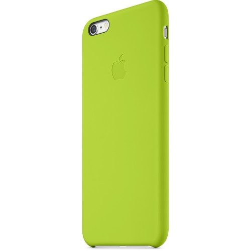 Силиконовый чехол для iPhone 6 Plus зелёный