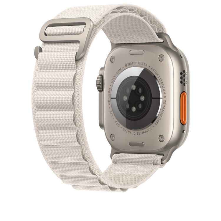 Браслет для Apple Watch Ultra 49mm Alpine Loop (L) - Starlight (Сияющая звезда)