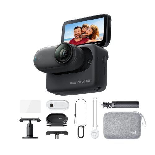 Мини экшн-камера Insta360 GO 3S Black 128GB Ultimate Bundle
