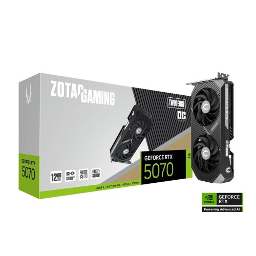 Игровая видеокарта NVIDIA ZOTAC GAMING GeForce RTX 5070 Twin Edge OC
