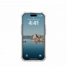 Защитный чехол Uag Plyo для iPhone 15 Pro Max с MagSafe - Лед/серебро (Ice/Silver)