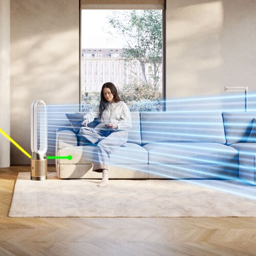 Очиститель-вентилятор Dyson Purifier Cool De-NOx PC2 - White/Gold