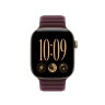 Ремешок для Apple Watch 42mm Magnetic Link (M/L) - Бордовый (Burgundy)