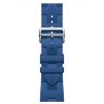 Apple Watch Hermes Series 10 46mm, спортивный ремешок Kilim синий