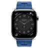 Apple Watch Hermes Series 10 46mm, спортивный ремешок Kilim синий