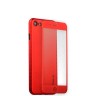 Чехол-накладка карбоновая Coblue 4D для iPhone 8 и 7 - Красный