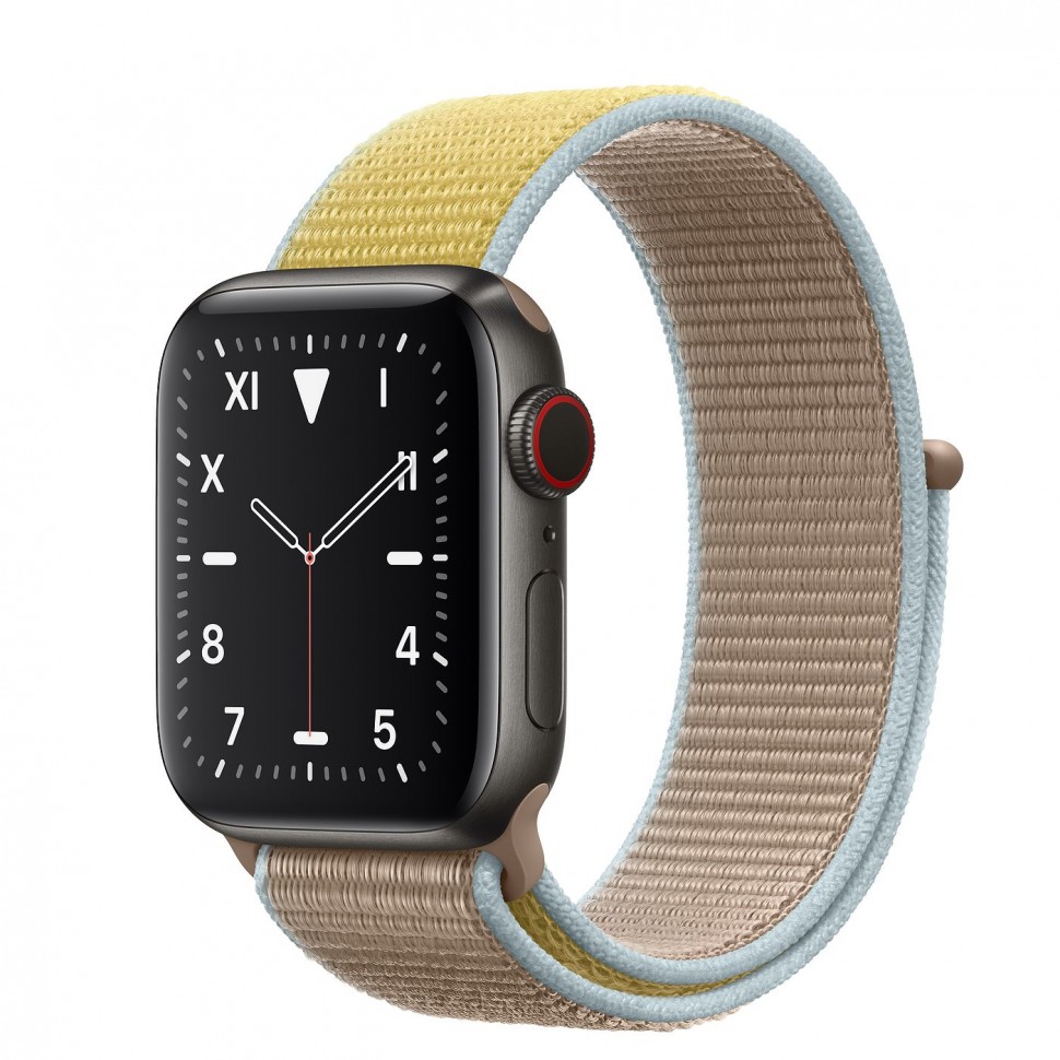 apple watch 5 black stainless steel