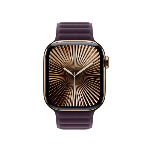 Ремешок для Apple Watch 42mm Magnetic Link (M/L) - Бордовый (Blackberry)