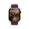 Ремешок для Apple Watch 42mm Magnetic Link (M/L) - Бордовый (Blackberry)