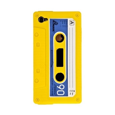 Чехол кассета желтый