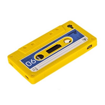 Чехол кассета желтый