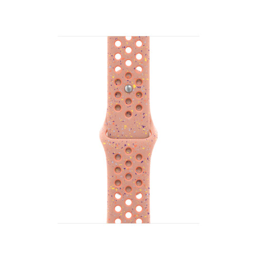 Спортивный ремешок для Apple Watch 42mm Nike Sport Band (S/M) - Розовый (Alpenglow Pink)