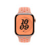 Спортивный ремешок для Apple Watch 42mm Nike Sport Band (S/M) - Розовый (Alpenglow Pink)