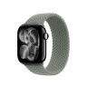 Монобраслет для Apple Watch 42mm Braided Solo Loop - Серо-зеленый (Green Gray)