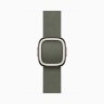 Apple Watch Series 11 42mm, Gold Titanium Case with Modern Buckle - Sage Gray