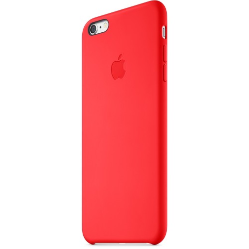Силиконовый чехол для iPhone 6 Plus красный