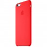 Силиконовый чехол для iPhone 6 Plus красный