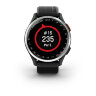Умные часы Garmin Approach S44, Silver Aluminum Bezel, Black Silicone Band