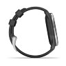 Умные часы Garmin Approach S44, Silver Aluminum Bezel, Black Silicone Band