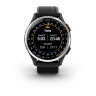 Умные часы Garmin Approach S44, Silver Aluminum Bezel, Black Silicone Band