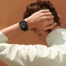 Apple Watch Hermes Series 9 45mm, классический кожаный ремешок темно-зеленого цвета