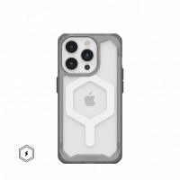 Защитный чехол Uag Plyo для iPhone 15 Pro Max с MagSafe - Пепел/белый (Ash/White)