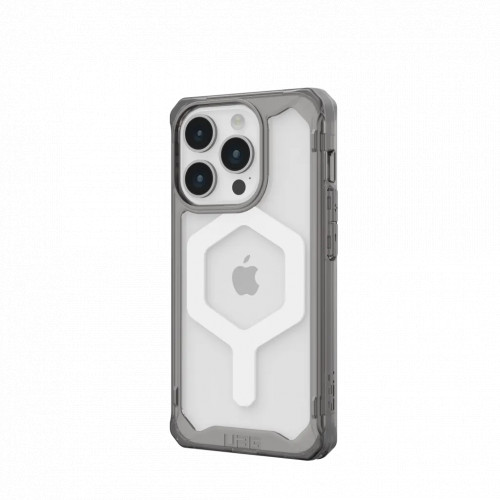 Защитный чехол Uag Plyo для iPhone 15 Pro Max с MagSafe - Пепел/белый (Ash/White)